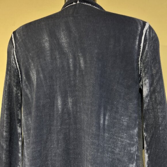 Anthropologie Moth Sweater cardigan Open Front Grunge Boho Wrap Tie Art To Wear - Picture 10 of 13